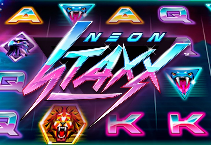 Neon Staxx - NetEnt slot at Pelican Kasyno Polska Casino