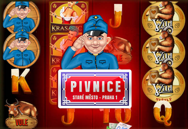 Pivnice - 5MEN slot at Pelican Kasyno Polska Casino